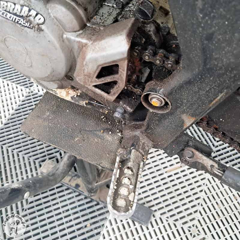 GILERA RCR 500cc 2016 accidenté - La Casse de l'Oncle Tom