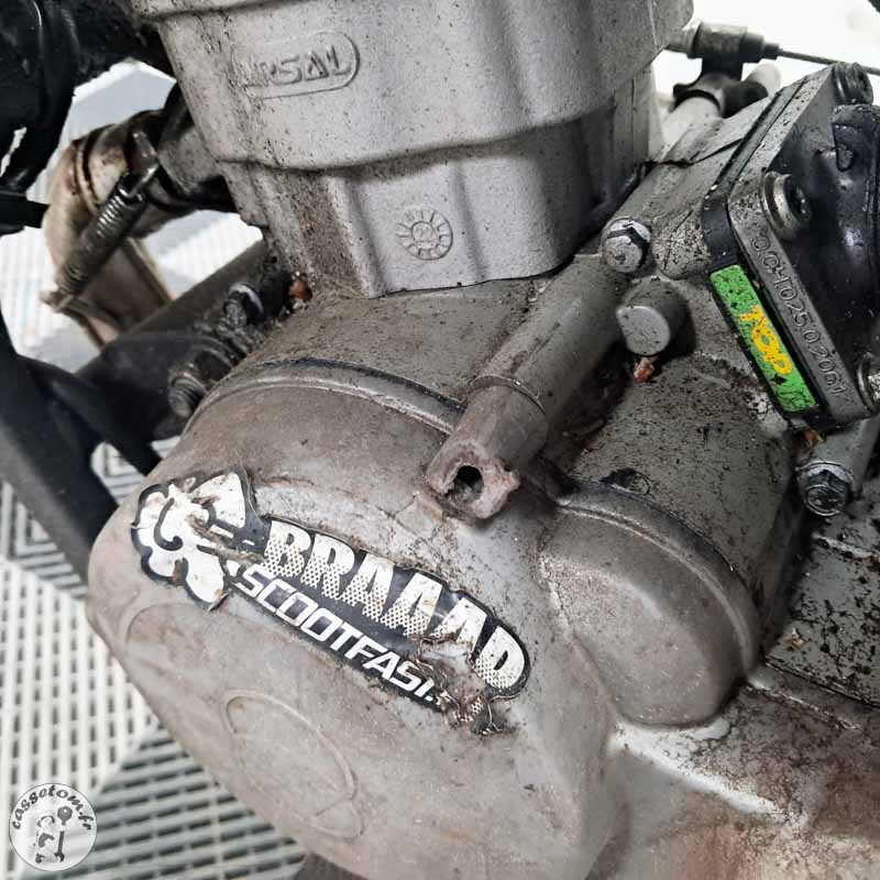 GILERA RCR 500cc 2016 accidenté - La Casse de l'Oncle Tom