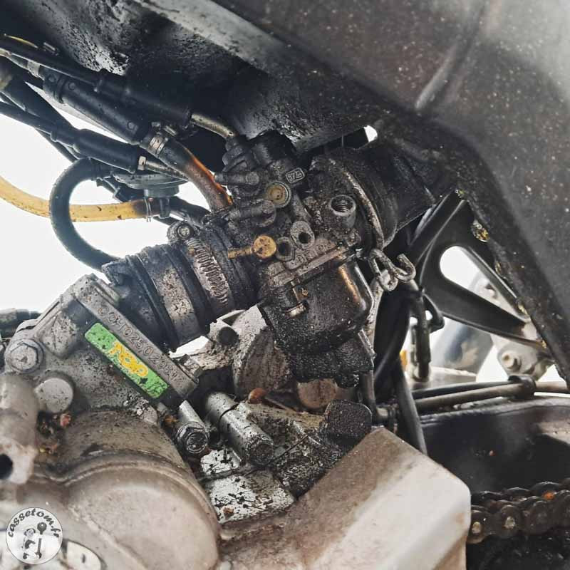 GILERA RCR 500cc 2016 accidenté - La Casse de l'Oncle Tom