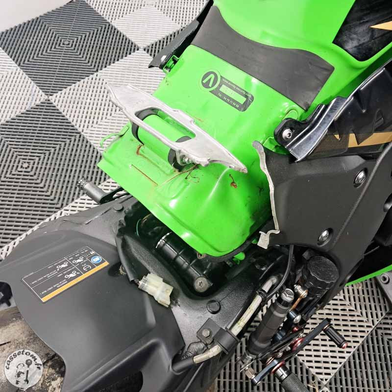 KAWASAKI ZX-10R 998 2020 accidentée - La Casse de l'Oncle Tom