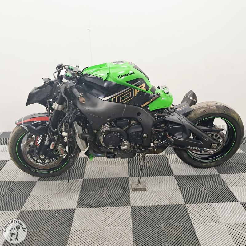 KAWASAKI ZX-10R 998 2020 accidentée - La Casse de l'Oncle Tom