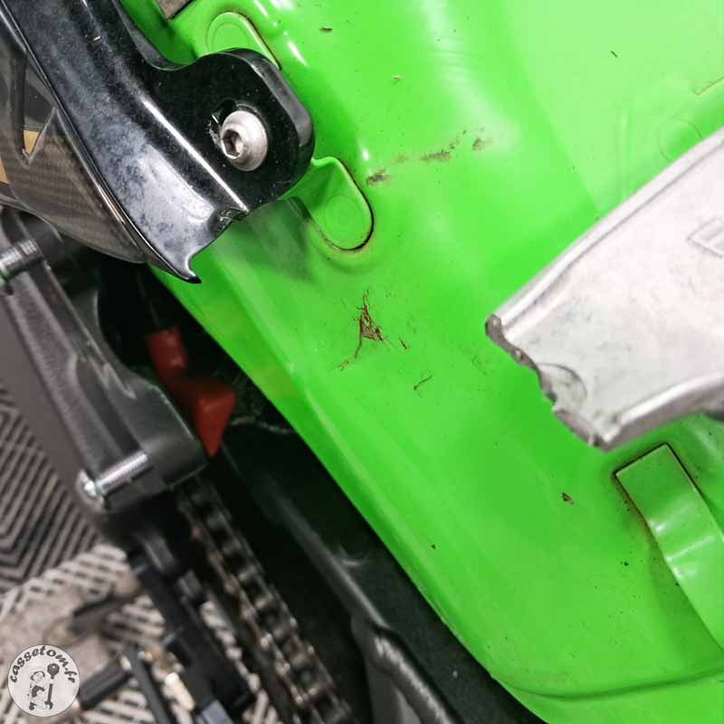 KAWASAKI ZX-10R 998 2020 accidentée - La Casse de l'Oncle Tom