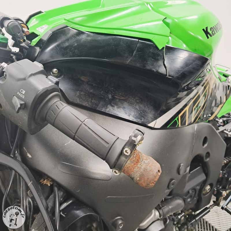 KAWASAKI ZX-10R 998 2020 accidentée - La Casse de l'Oncle Tom