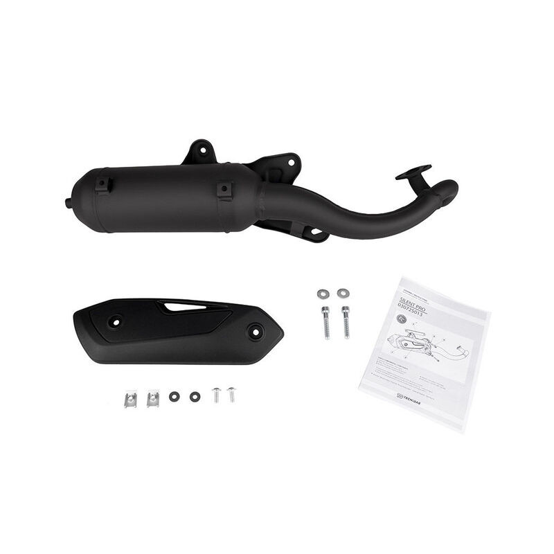 Pot d'échappement TECNIGAS Silent Pro Black Shield