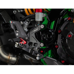 Repose-pieds réglables LIGHTECH avec cale-pieds rabattables