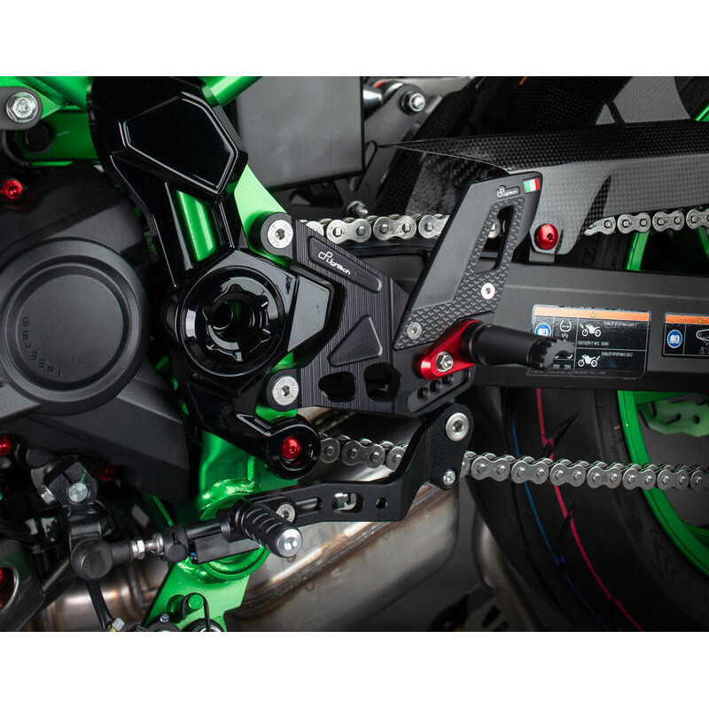 Repose-pieds réglables LIGHTECH avec cale-pieds rabattables