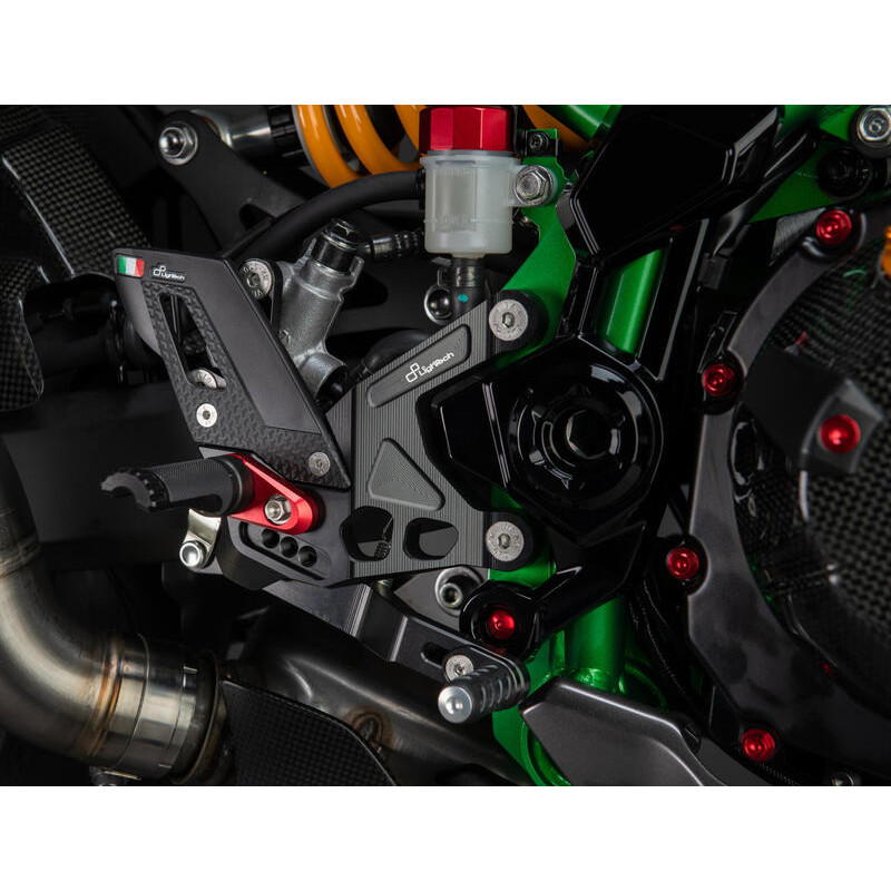 Repose-pieds réglables LIGHTECH avec cale-pieds fixes