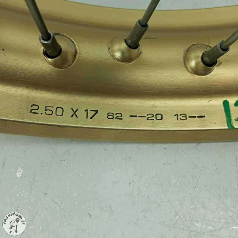 Jante avant ( supermot 17p )  Honda 650 nx dominator 1999 - Cassetom - Nos pieces motos