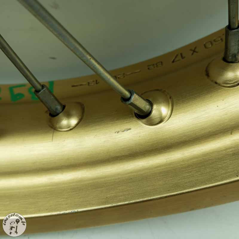 Jante avant ( supermot 17p )  Honda 650 nx dominator 1999 - Cassetom - Nos pieces motos