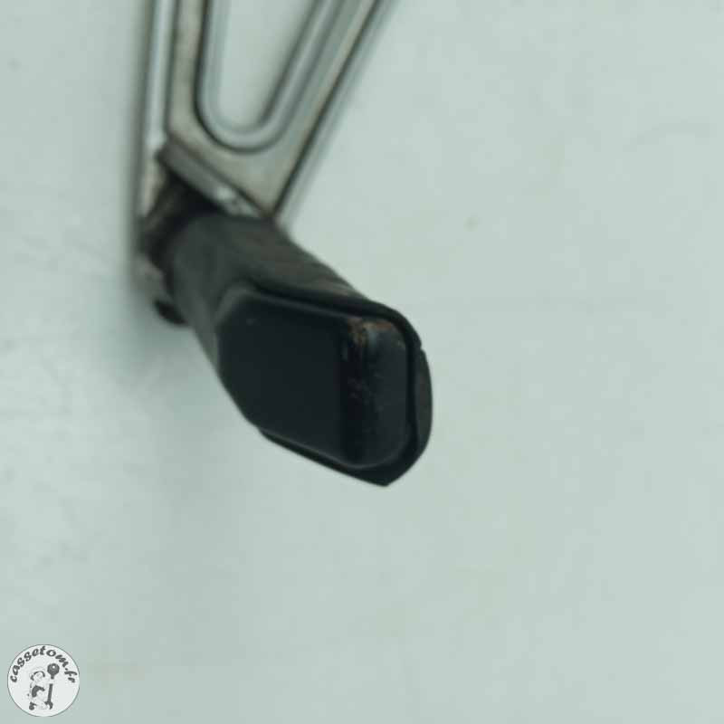 Platine arrière gauche avec cale pied  Honda 650 nx dominator 1999 - Cassetom - Nos pieces motos