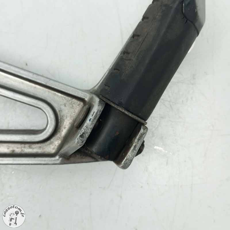 Platine arrière gauche avec cale pied  Honda 650 nx dominator 1999 - Cassetom - Nos pieces motos