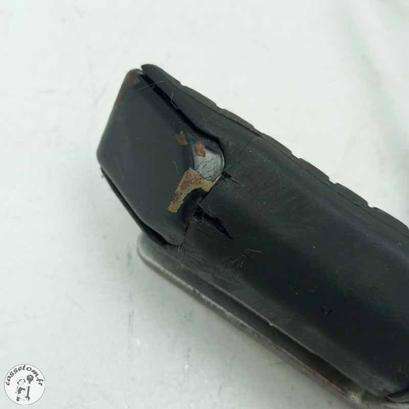 Platine arrière droit avec cale pied  Honda 650 nx dominator 1999 - Cassetom - Nos pieces motos