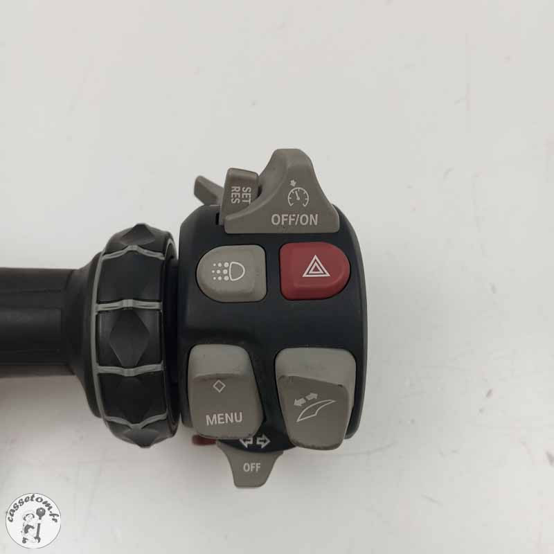 Commodo + poignée gauche  Bmw 1200 r rt 2017 - Cassetom - Nos pieces motos