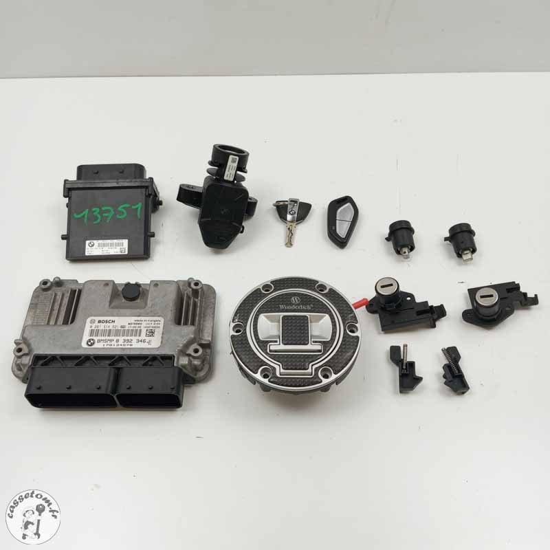 Kit serrures  Bmw 1200 r rt 2017 - Cassetom - Nos pieces motos