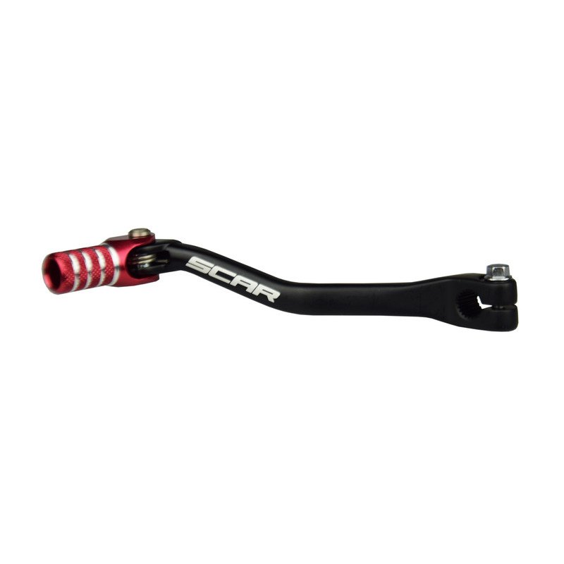 Sélecteur de vitesse SCAR noir/embout rouge