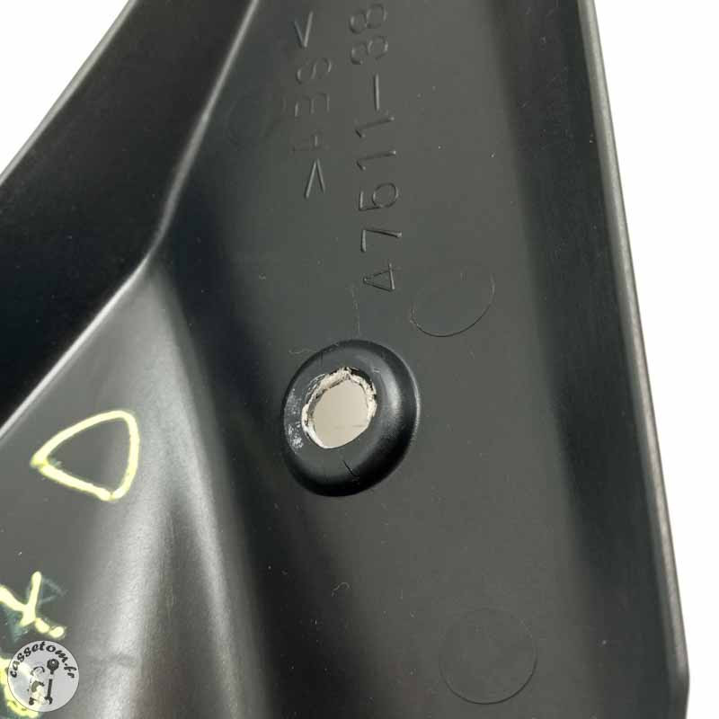 Ecope de radiateur droite  Suzuki 650 gsf bandit 2007 - Cassetom - Nos pieces motos