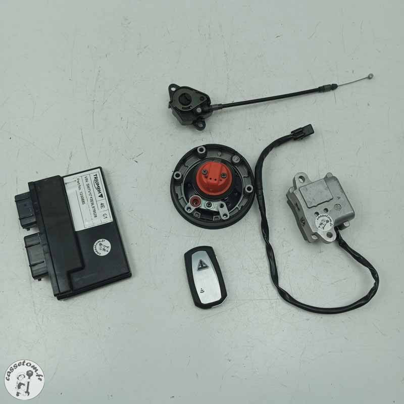 Kit serrures  Triumph 1200 tiger xrx 2019 - Cassetom - Nos pieces motos