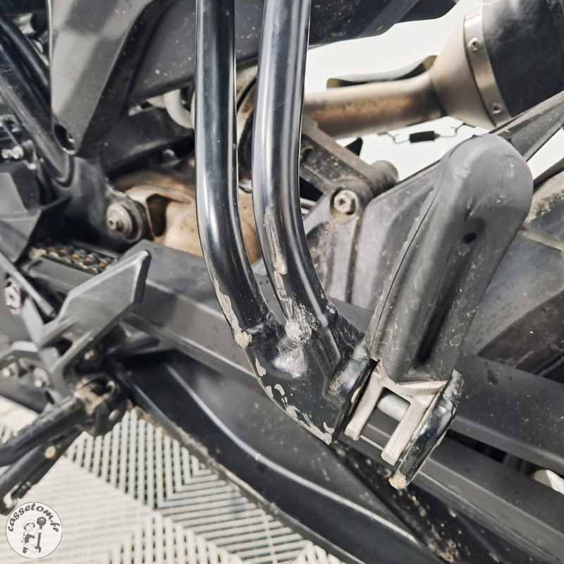 K.T.M. 790 DUKE 2018 accidentée - La Casse de l Oncle Tom