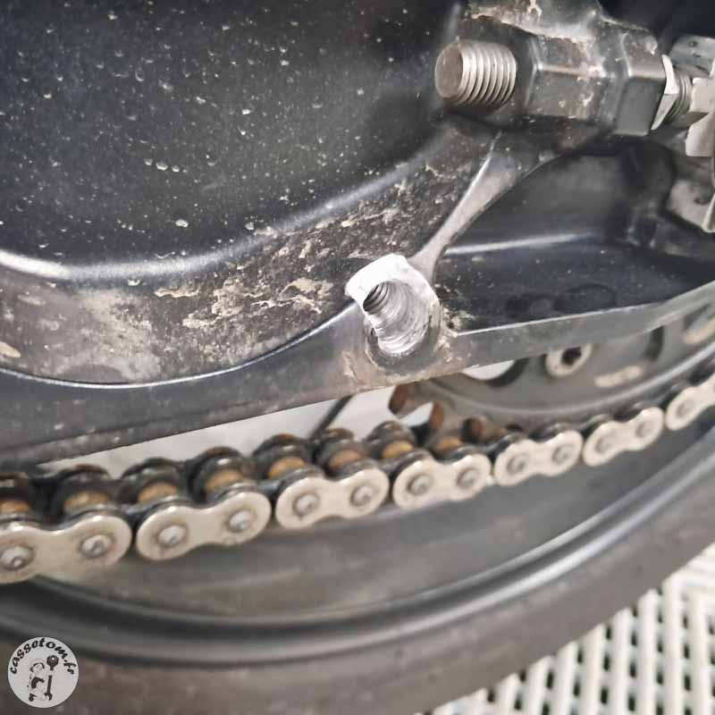 K.T.M. 790 DUKE 2018 accidentée - La Casse de l Oncle Tom