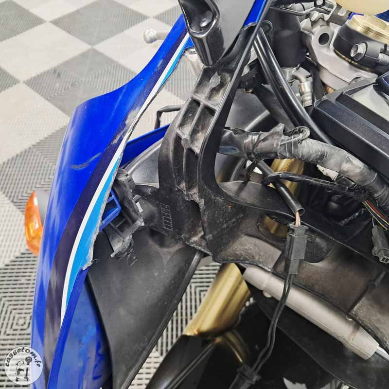 SUZUKI GSX-R600 599 2005 accidentée - La Casse de l Oncle Tom
