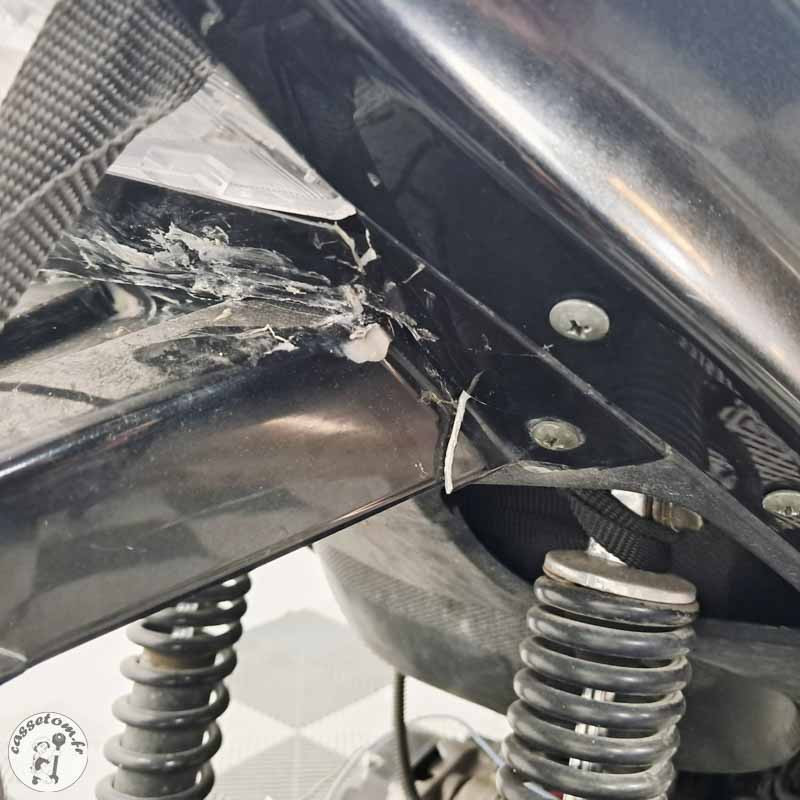 IMF INDUST 50 500 2018 accidenté - La Casse de l Oncle Tom