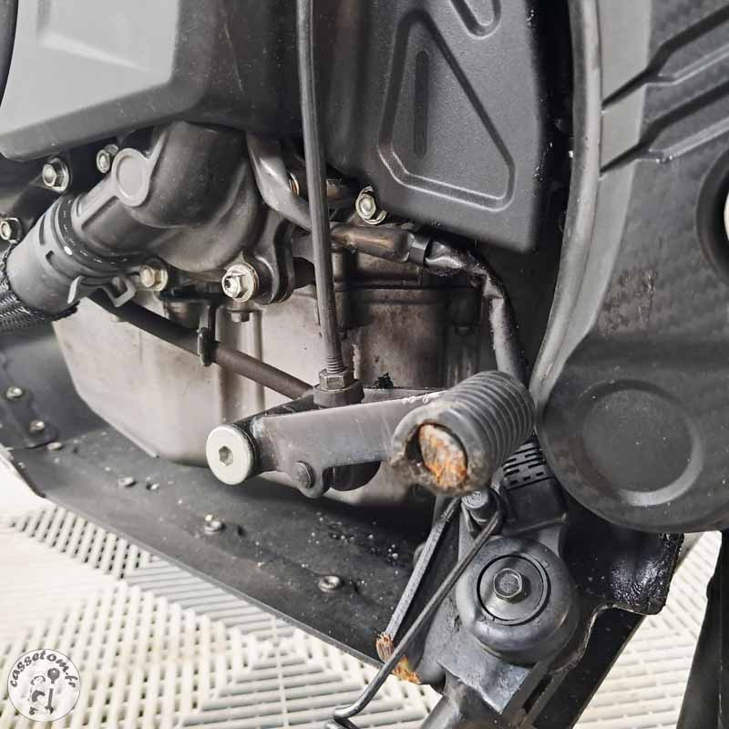 HONDA CB500XA 471 2023 accidentée - La Casse de l Oncle Tom