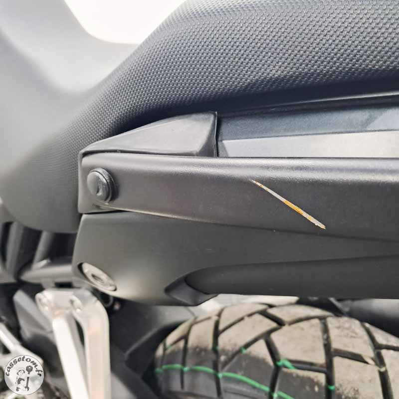 HONDA CB500XA 471 2023 accidentée - La Casse de l Oncle Tom