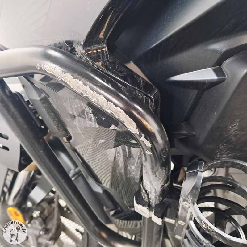 HONDA CB500XA 471 2023 accidentée - La Casse de l Oncle Tom