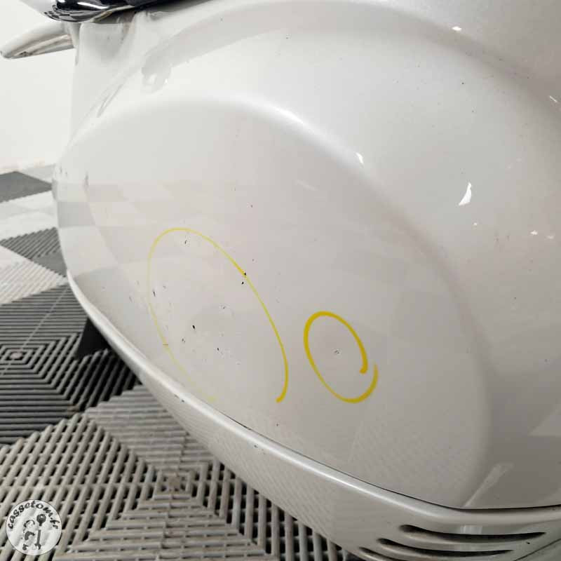 PIAGGIO LXV125 2005 accidente - La Casse de l Oncle Tom