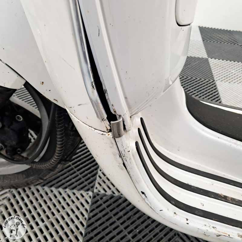 PIAGGIO LXV125 2005 accidente - La Casse de l Oncle Tom