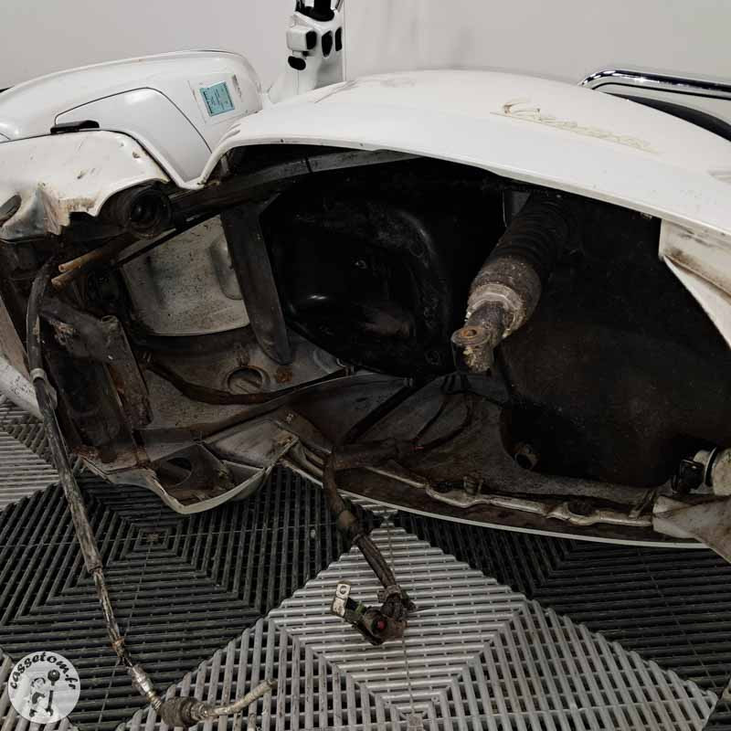 PIAGGIO LXV125 2005 accidente - La Casse de l Oncle Tom