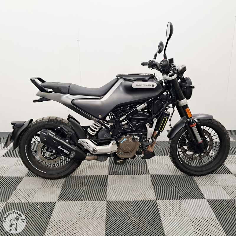 HUSQVARNA SVARTPIL. 124 2021 accidentée - La Casse de l Oncle Tom