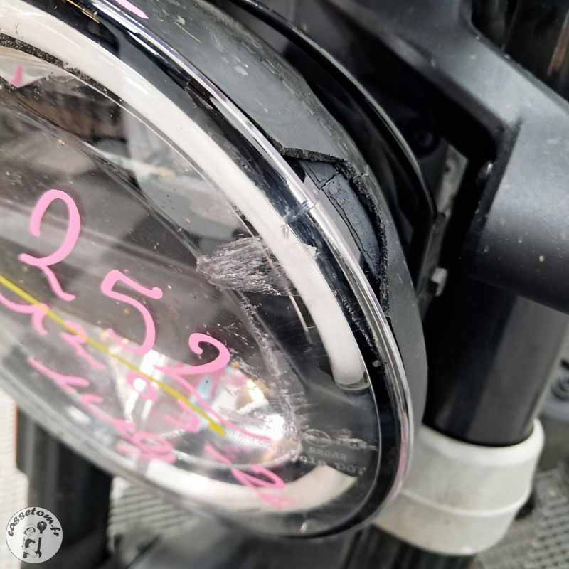 HUSQVARNA SVARTPIL. 124 2021 accidentée - La Casse de l Oncle Tom