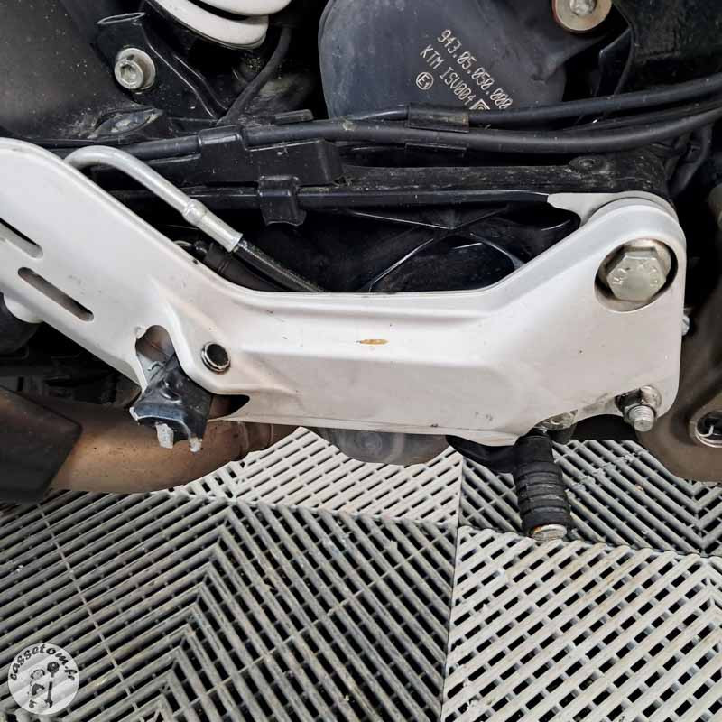 HUSQVARNA SVARTPIL. 124 2021 accidentée - La Casse de l Oncle Tom