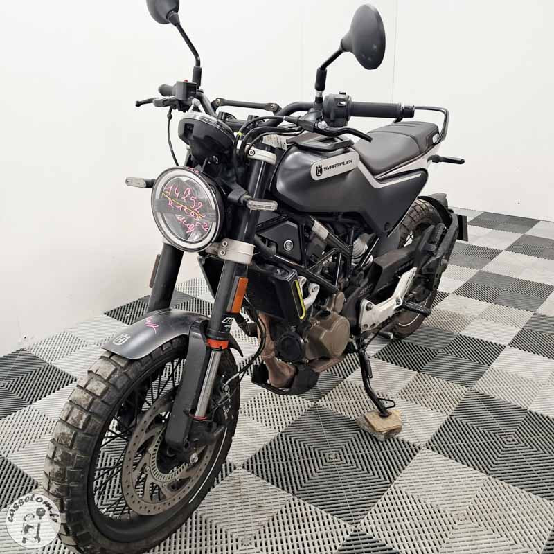 HUSQVARNA SVARTPIL. 124 2021 accidentée - La Casse de l Oncle Tom