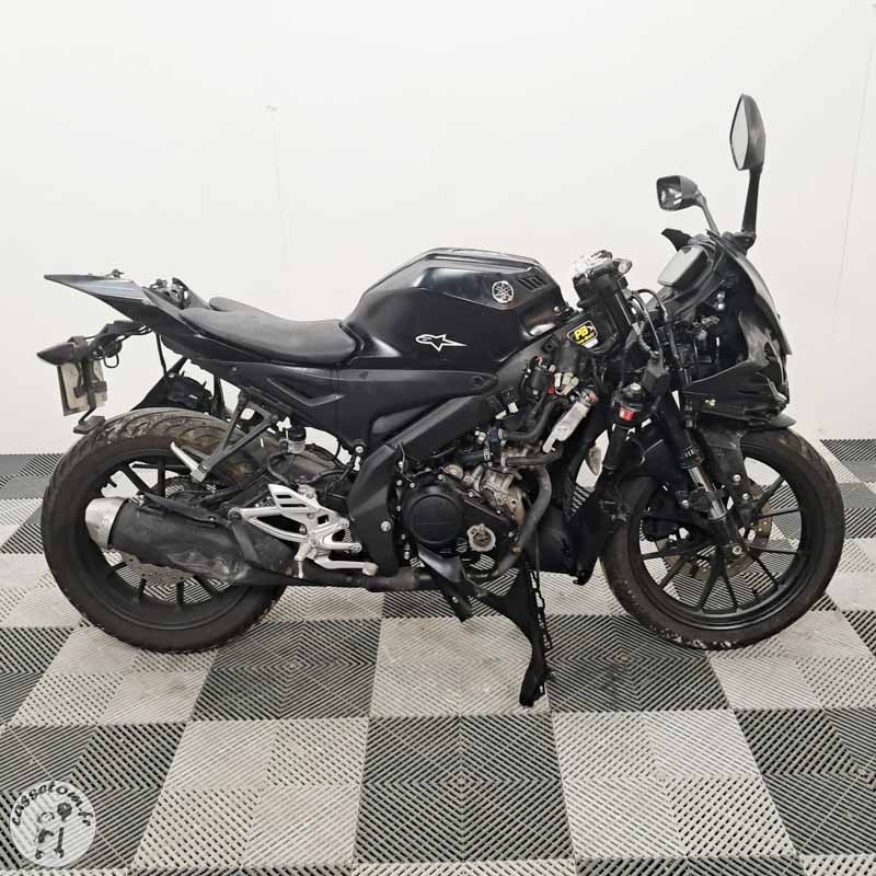 YAMAHA YZF125 124 2023 accidentée - La Casse de l Oncle Tom