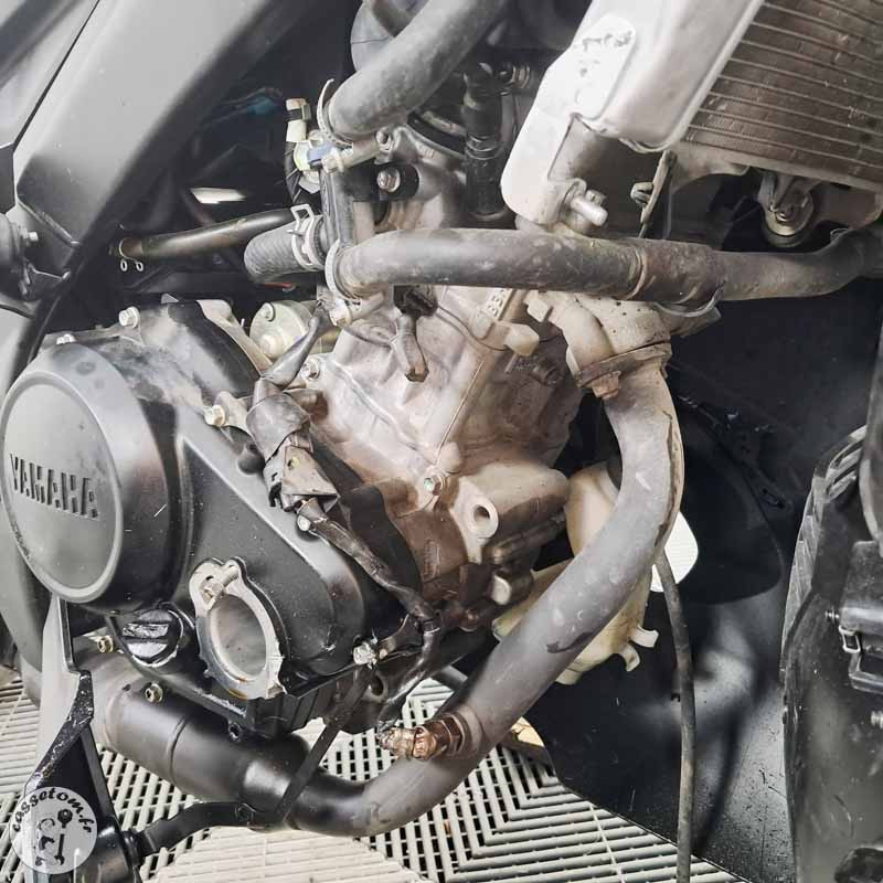 YAMAHA YZF125 124 2023 accidentée - La Casse de l Oncle Tom