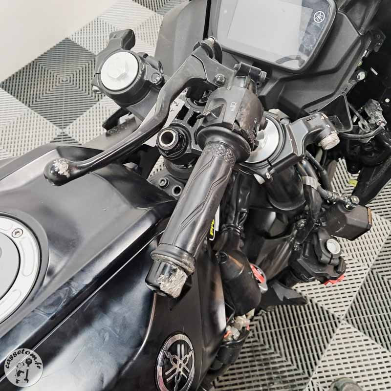 YAMAHA YZF125 124 2023 accidentée - La Casse de l Oncle Tom