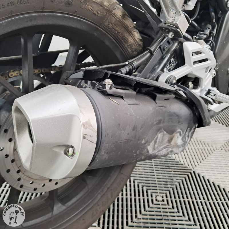 YAMAHA YZF125 124 2023 accidentée - La Casse de l Oncle Tom