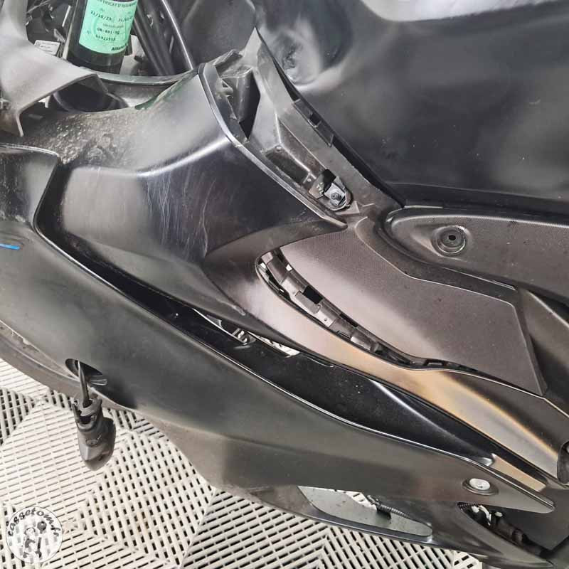 YAMAHA YZF125 124 2023 accidentée - La Casse de l Oncle Tom