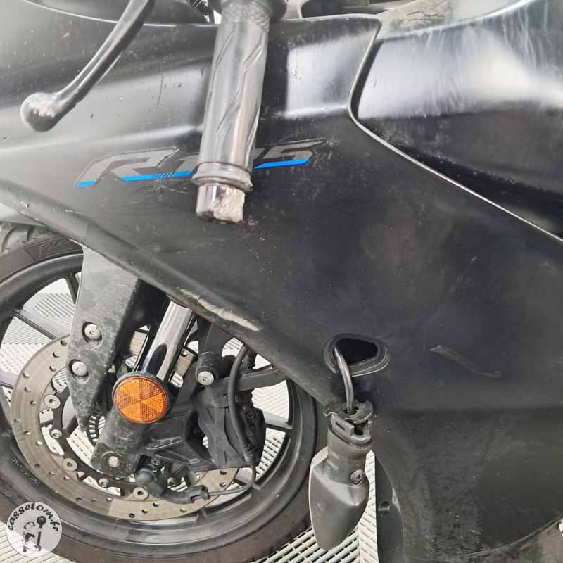 YAMAHA YZF125 124 2023 accidentée - La Casse de l Oncle Tom