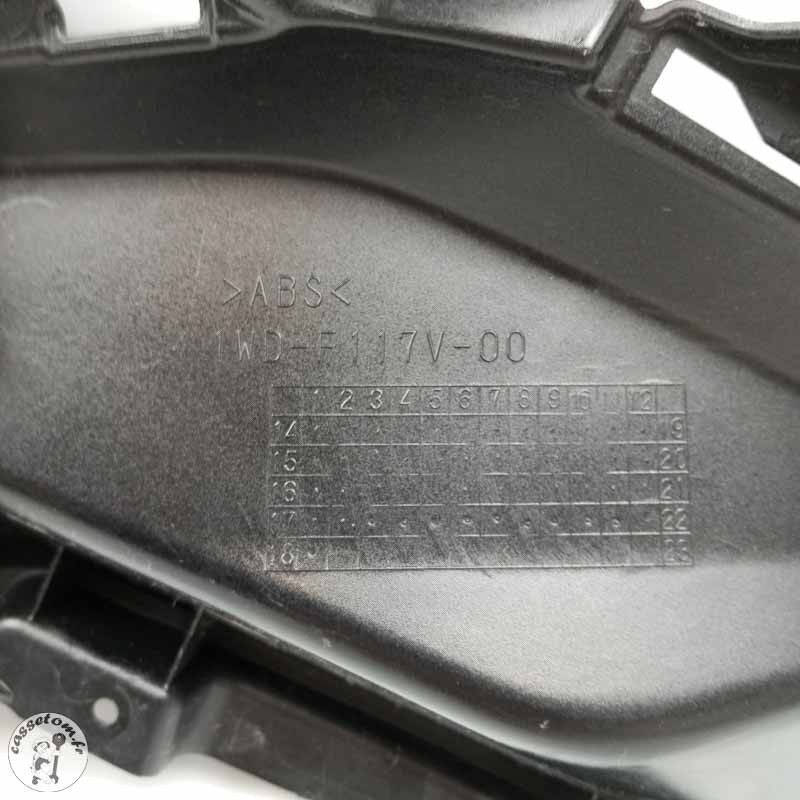 Intérieur de flanc de carénage gauche  Yamaha 300 yzfr 3 2018 - Cassetom - Nos pieces motos