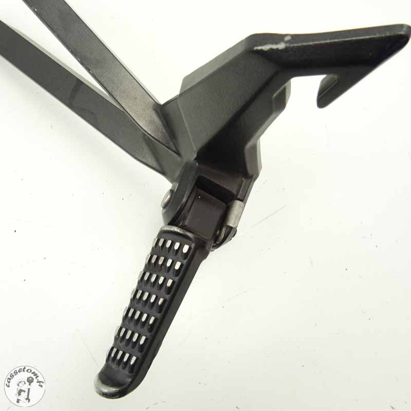 Platine arrière gauche + repose pied Kawasaki 1000 z | CasseTom