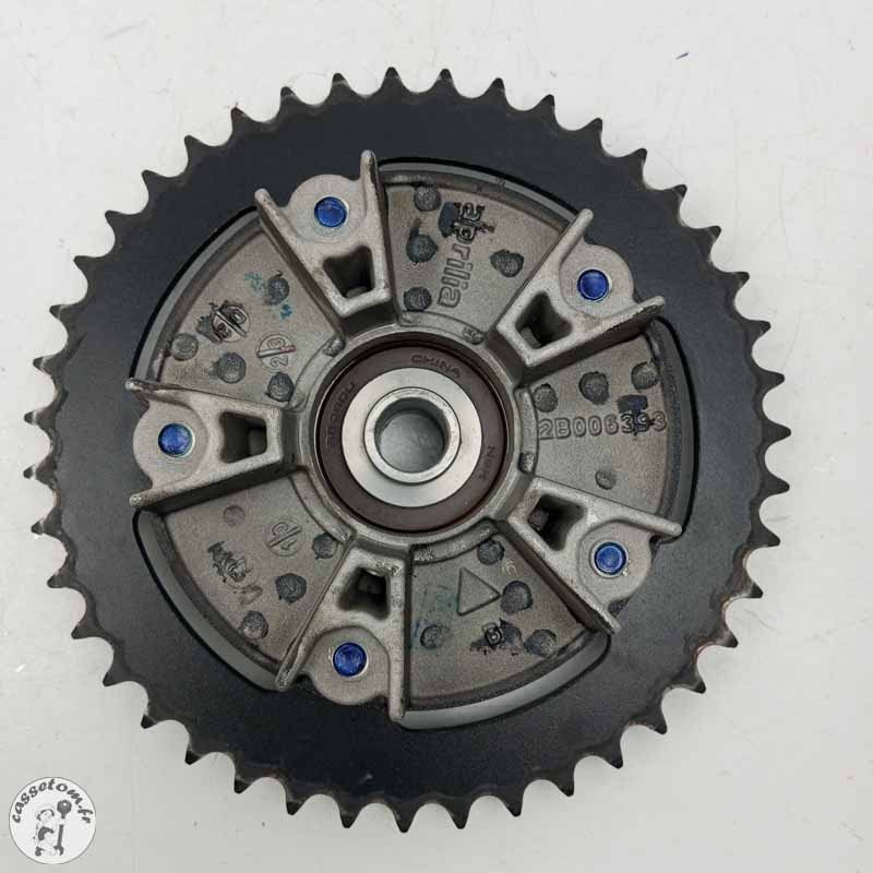 Porte couronne avec couronne Aprilia 660 RS 2024 | CasseTom