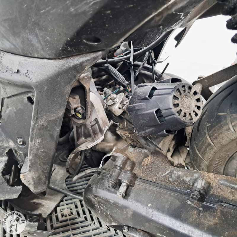 PEUGEOT Kisbee 50 2019 Scooter accidenté Occasion | CasseTom