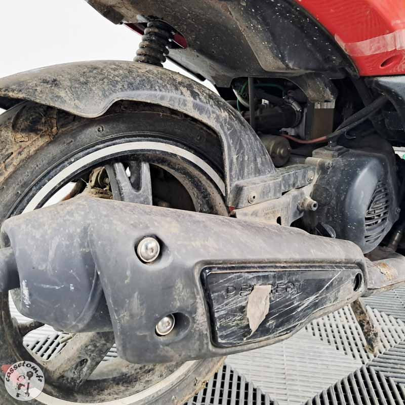 PEUGEOT Kisbee 50 2023 Scooter accidenté Occasion | CasseTom