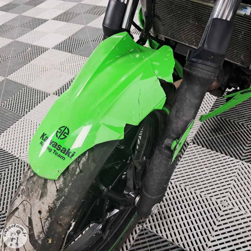 KAWASAKI Ninja 400 2023 Moto accidentée Occasion | CasseTom