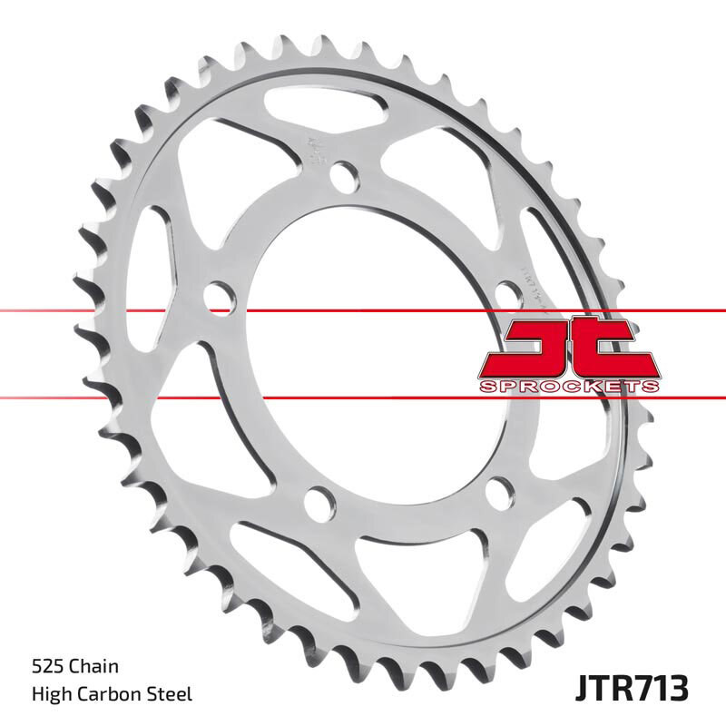 Couronne JT SPROCKETS acier standard - 523