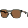 Lunettes de soleil OAKLEY HSTN SQ Grey Smoke - verres Prizm Bronze