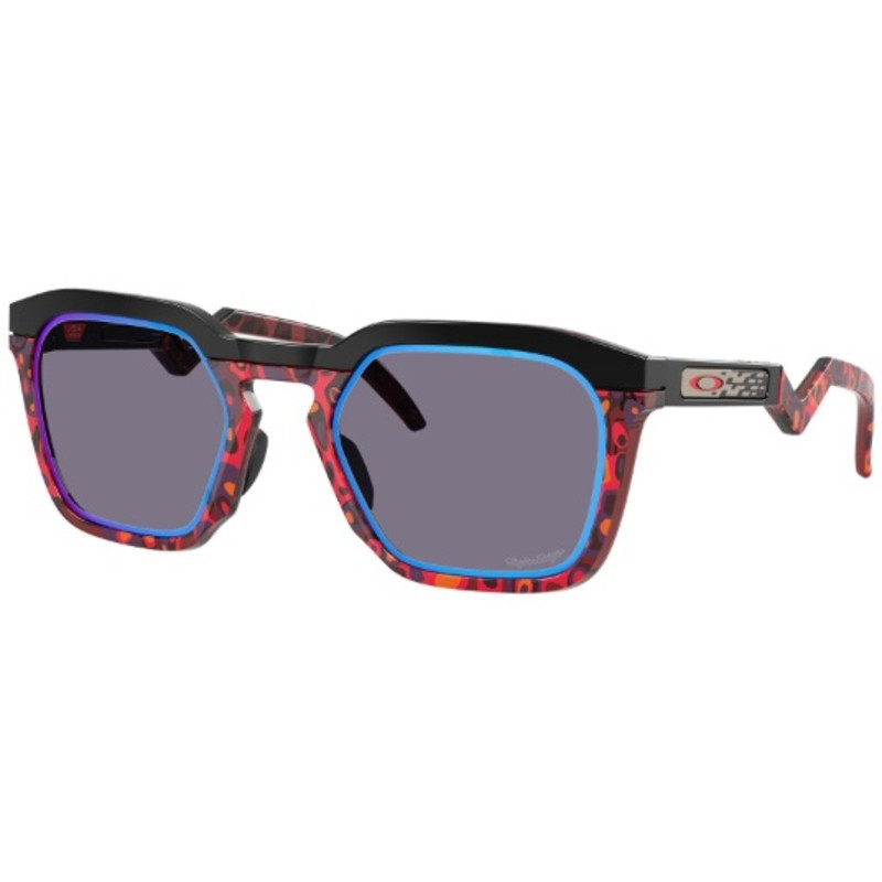Lunettes de soleil OAKLEY HSTN SQ Polished Black - verres Prizm Sapphire Alt